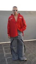 Oversized Racing Shirt view 5