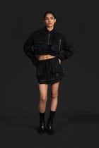 Cropped Utility Jacket view 6