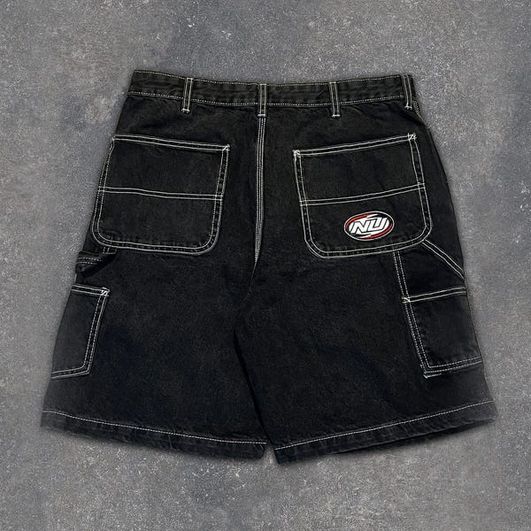 Nuisance — Cache Denim Jorts - Black