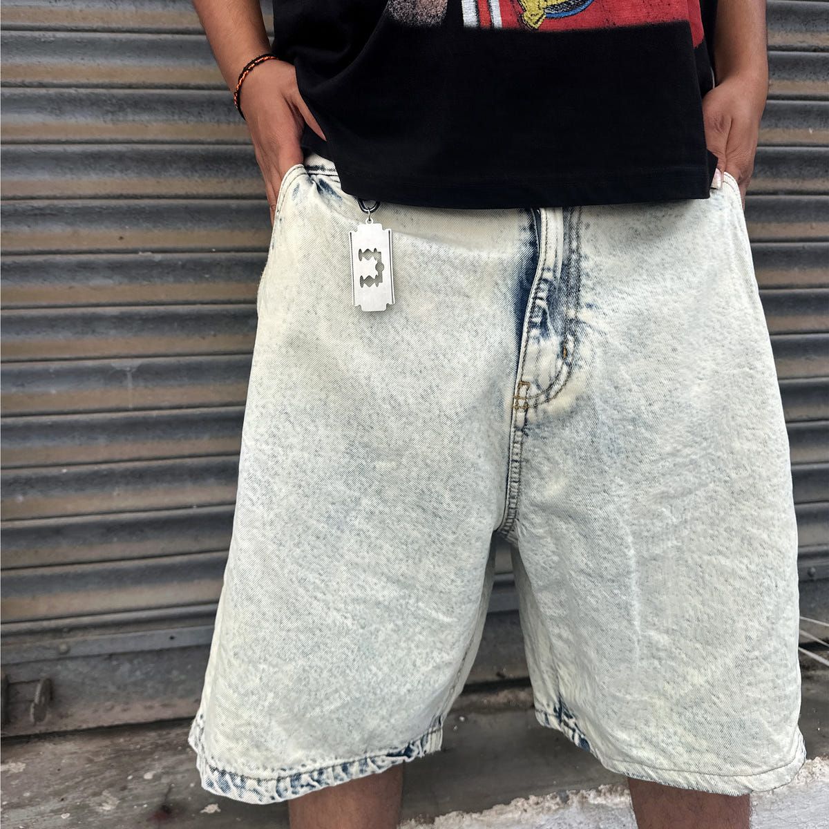 Cache Denim Jorts - Blue - image 5