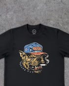 Who Let The Dawg Spark T-Shirt view 3