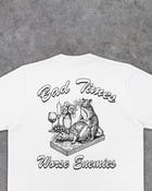 Bad Times Worse Enemies T-Shirt view 4