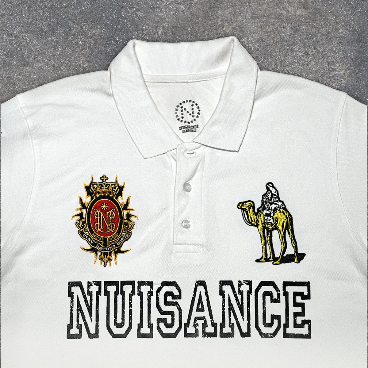 Silk Road Polo T-Shirt - White - image 2