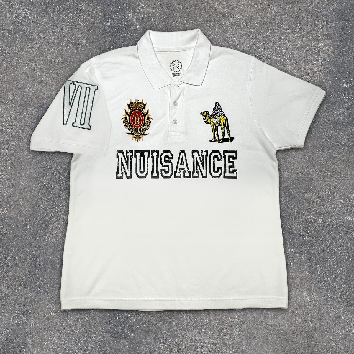 Silk Road Polo T-Shirt - White - image 3