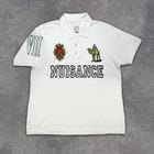Silk Road Polo T-Shirt - White view 3