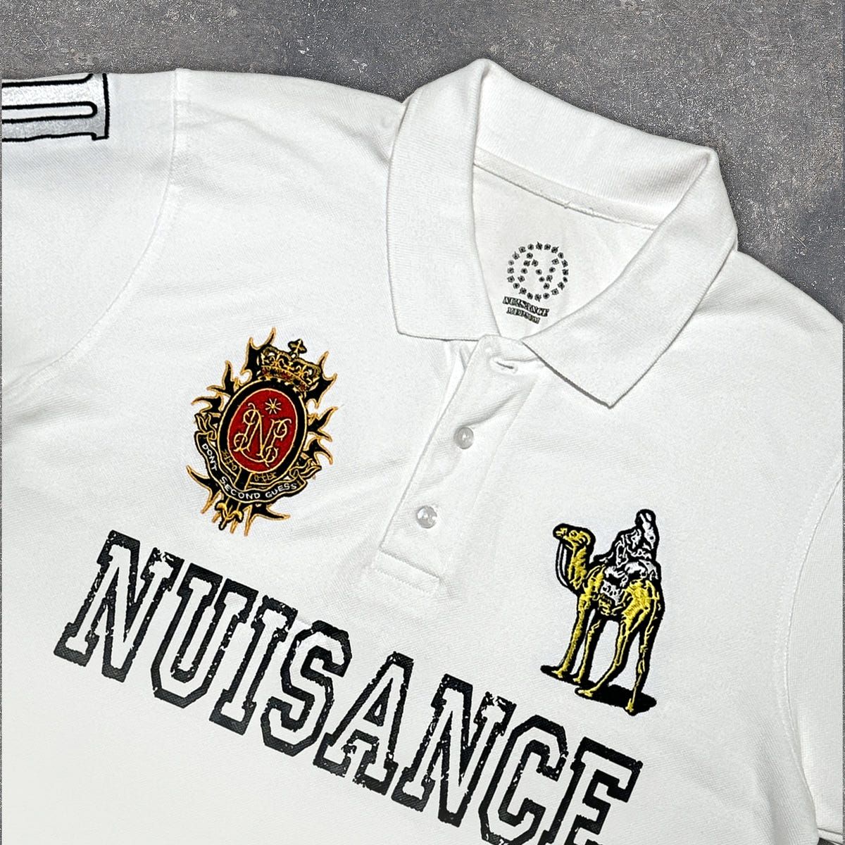 Silk Road Polo T-Shirt - White - image 4