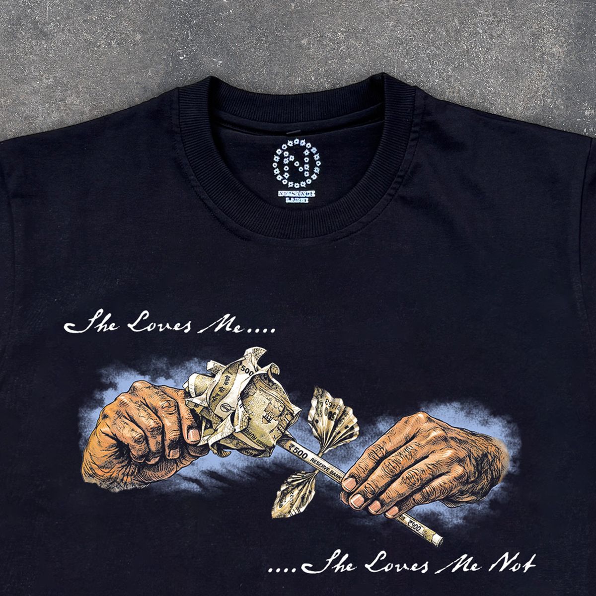 She Loves Me, She Loves Me Not T-Shirt - image 3