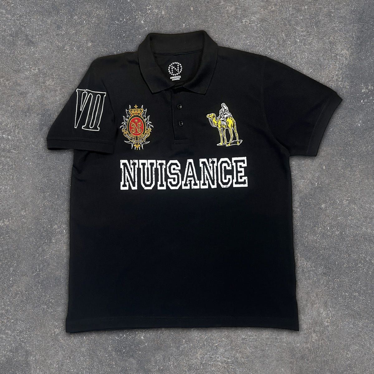 Silk Road Polo T-Shirt - Black - image 3