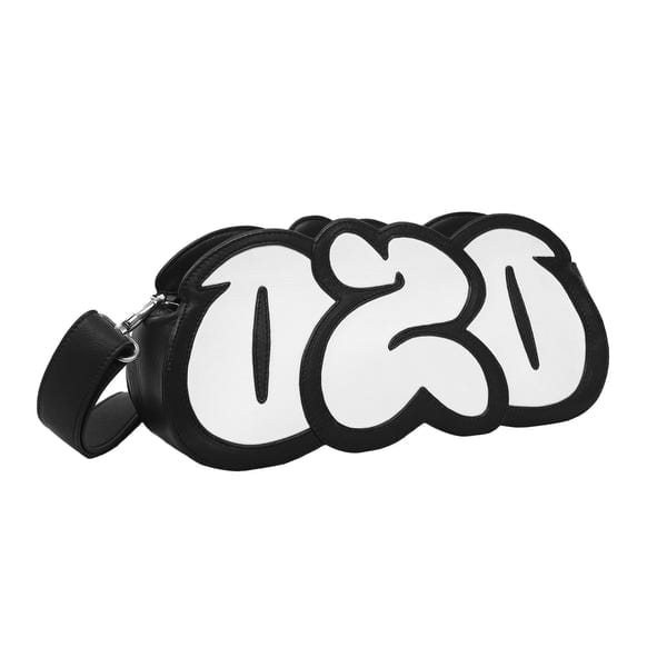 OZO — SAGE OZO Leather Graffiti Bag