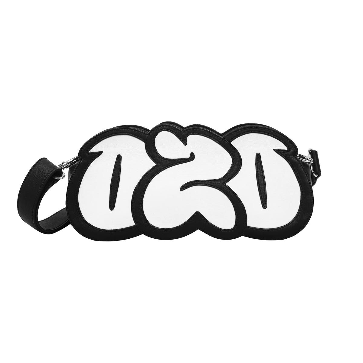 SAGE OZO Leather Graffiti Bag - image 3