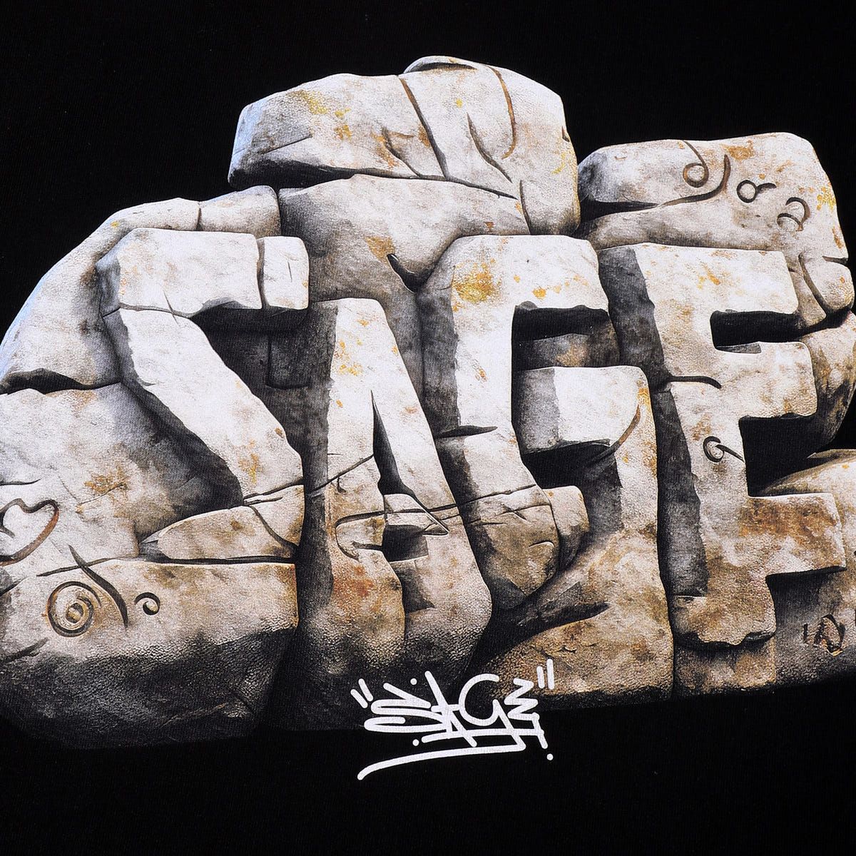 SAGE OZO Stone Graffiti T-Shirt - image 5