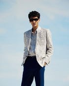 "Le Sirocco" embroidered blazer view 1