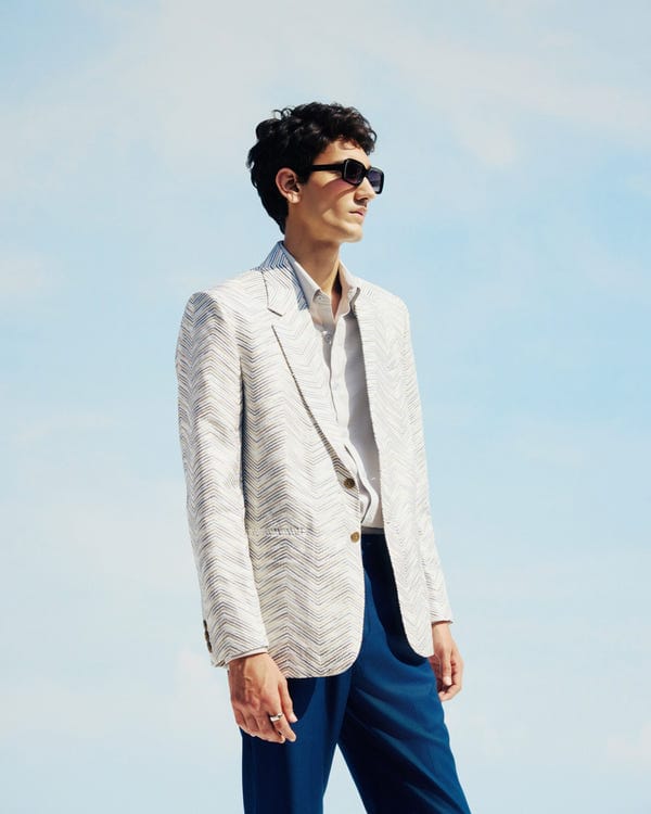 Perte D'ego — "Le Sirocco" embroidered blazer