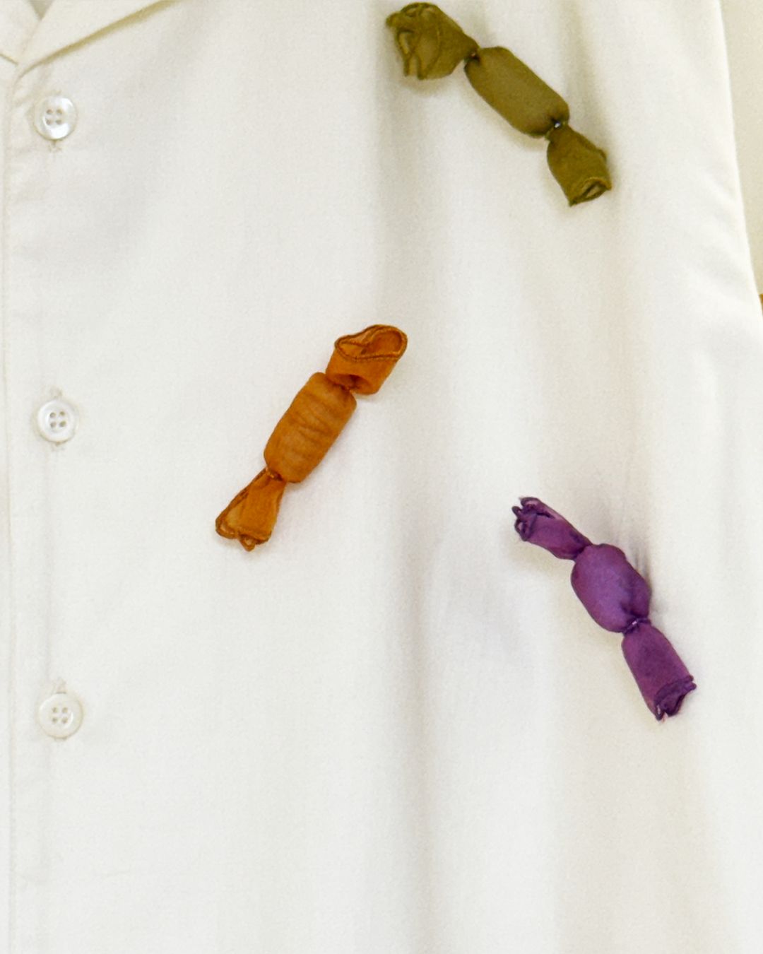"Le candies" hand embroidered shirt - image 2