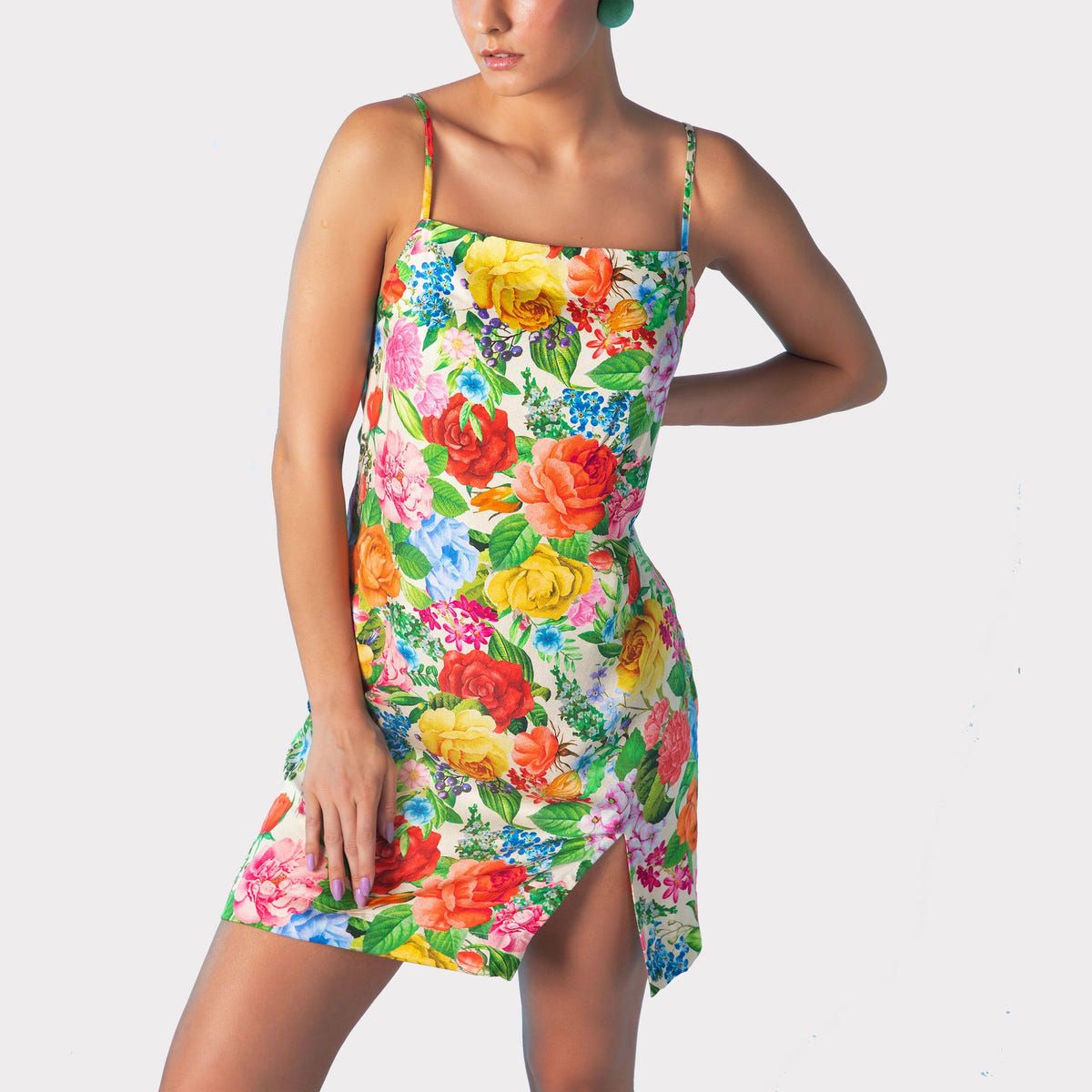 "LE MARGUIRATE" SLIT DRESS - image 1