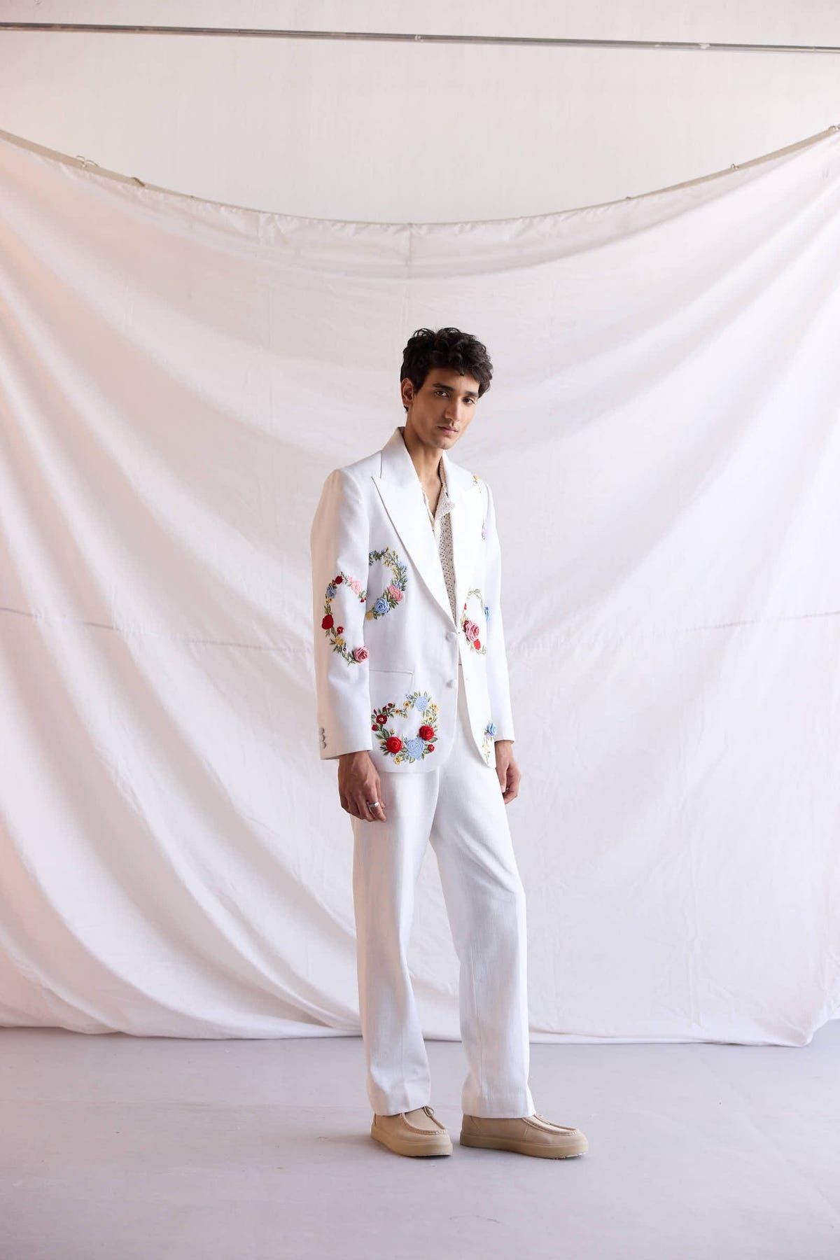“Le Fleur” Formal pants- Ivory - image 2