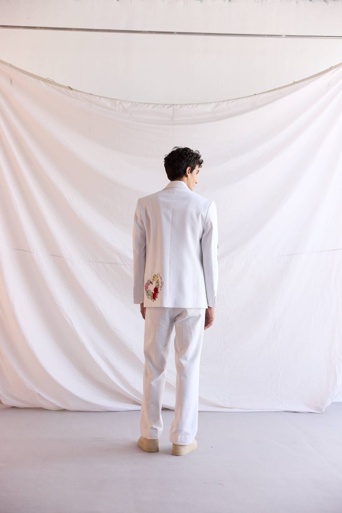 “Le Fleur” Formal pants- Ivory - image 3