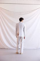 “Le Fleur” Formal pants- Ivory view 3