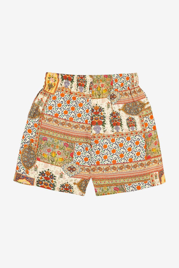 Perte D'ego — Patchwork lounge shorts