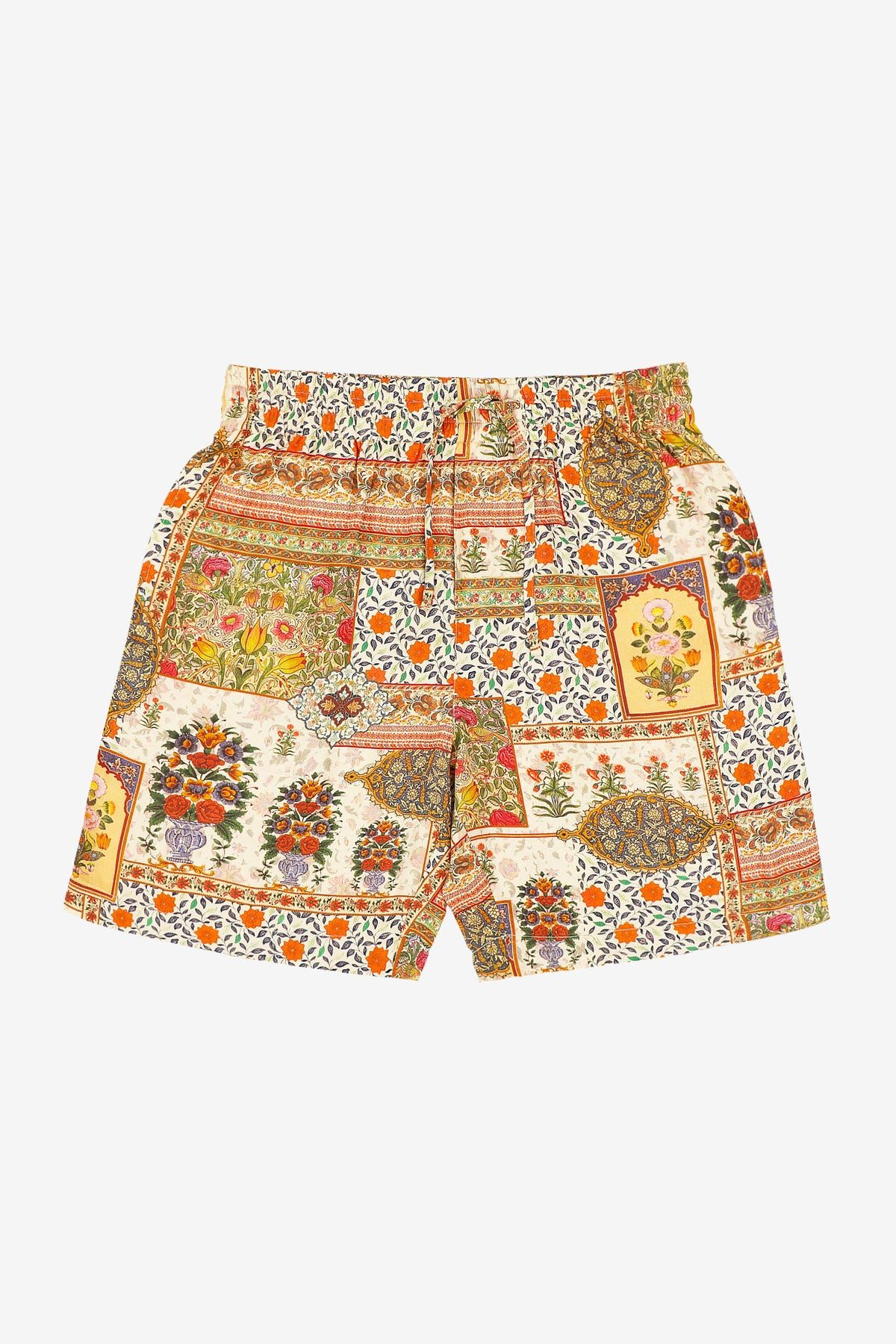 Patchwork lounge shorts - image 2