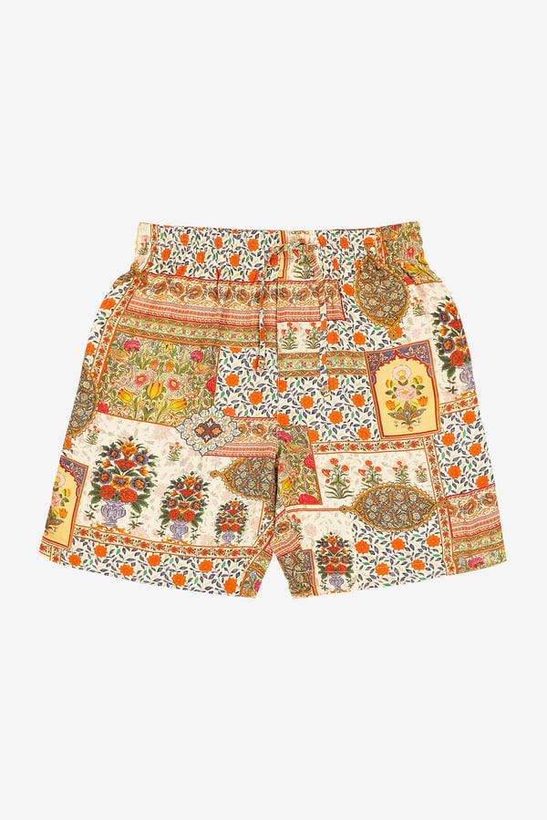 Perte D'ego — Patchwork lounge shorts