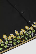 Floral beadborder shirt view 4