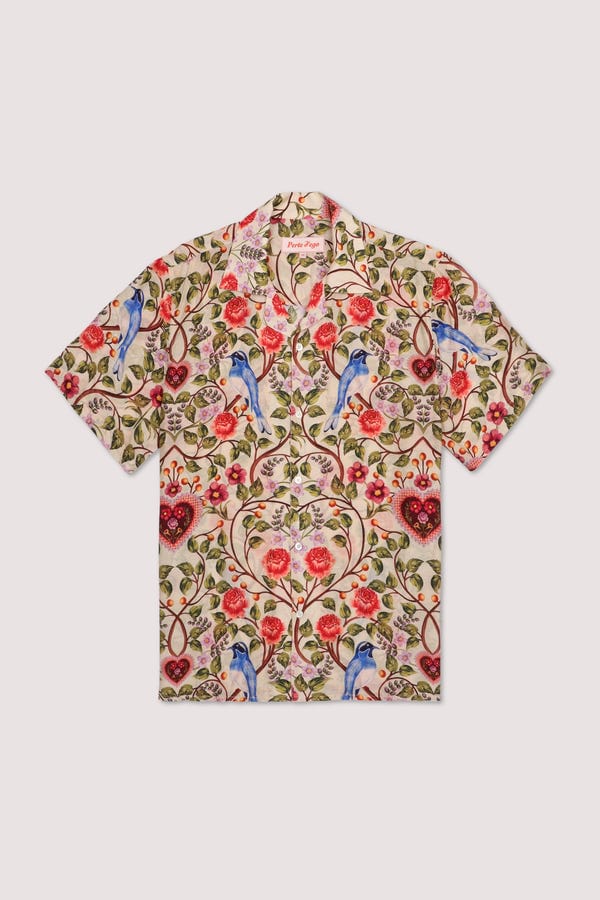 Perte D'ego — Lovers vintage print shirt
