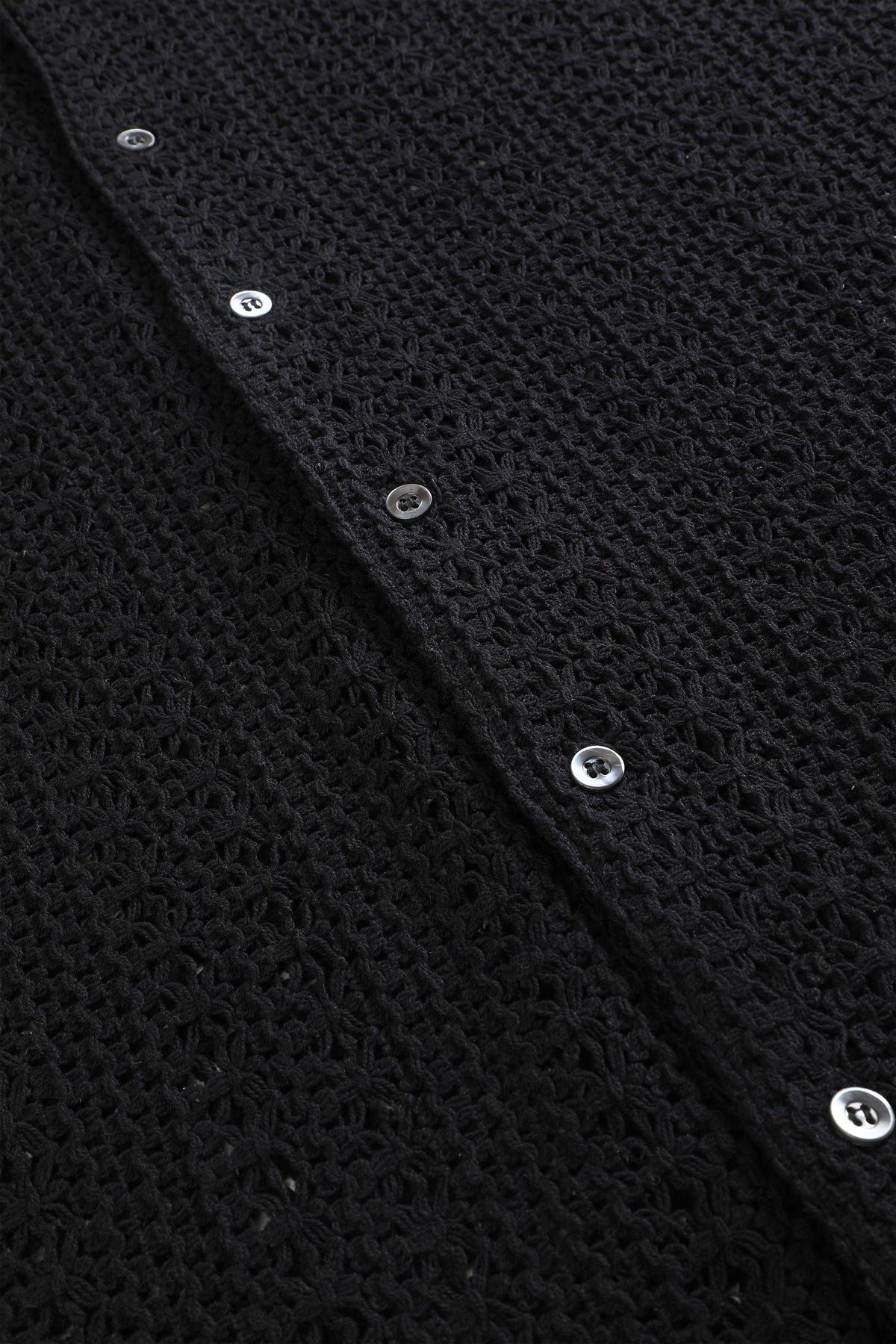 Black lace full sleeve shirt - image 5