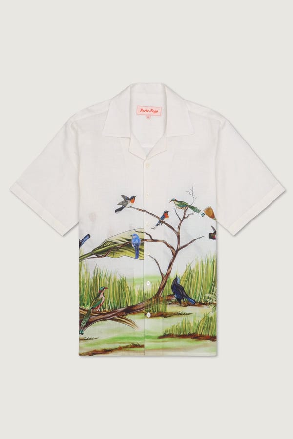Perte D'ego — "Le Maine" linen shirt