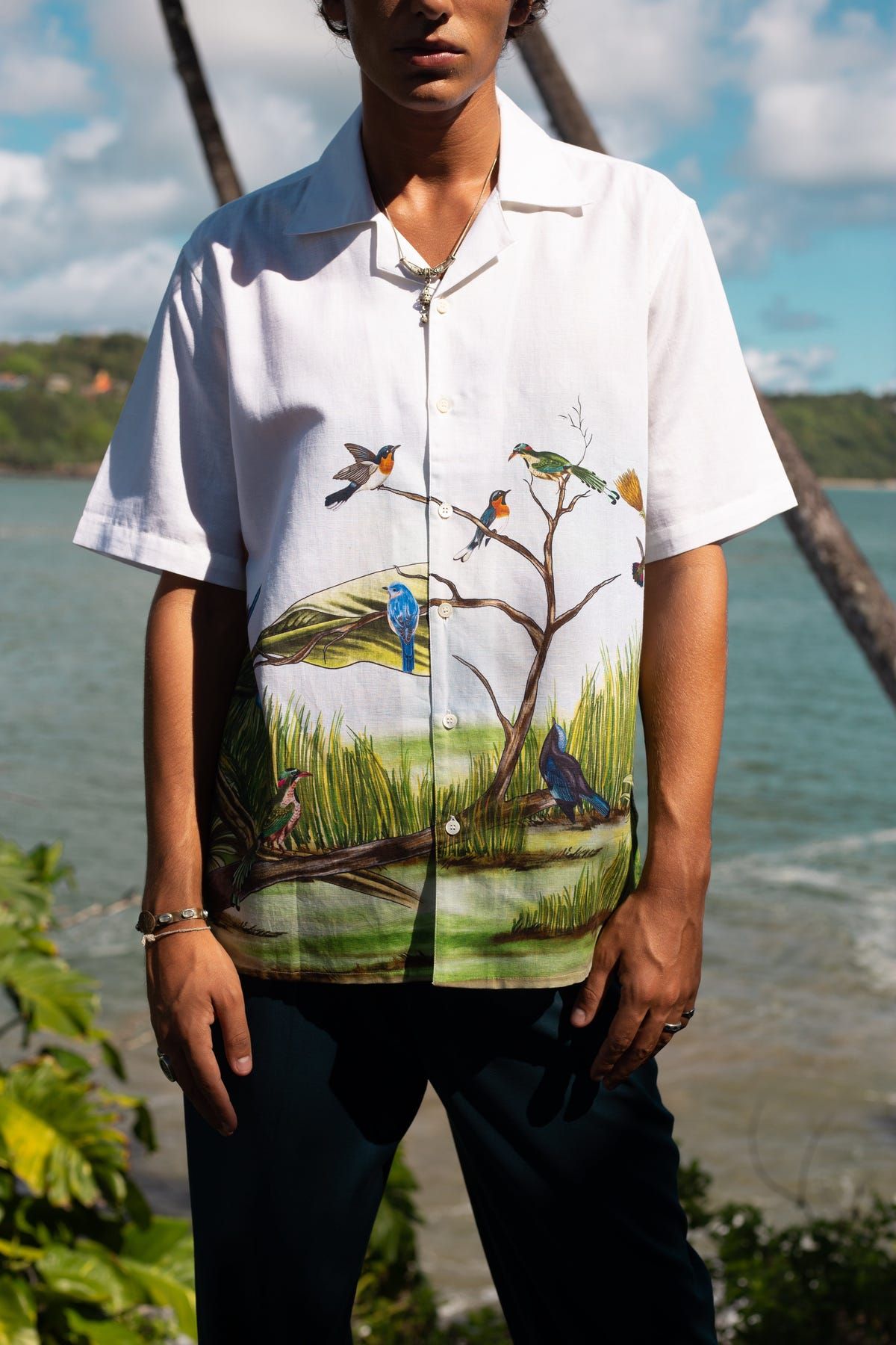 "Le Maine" linen shirt - image 5