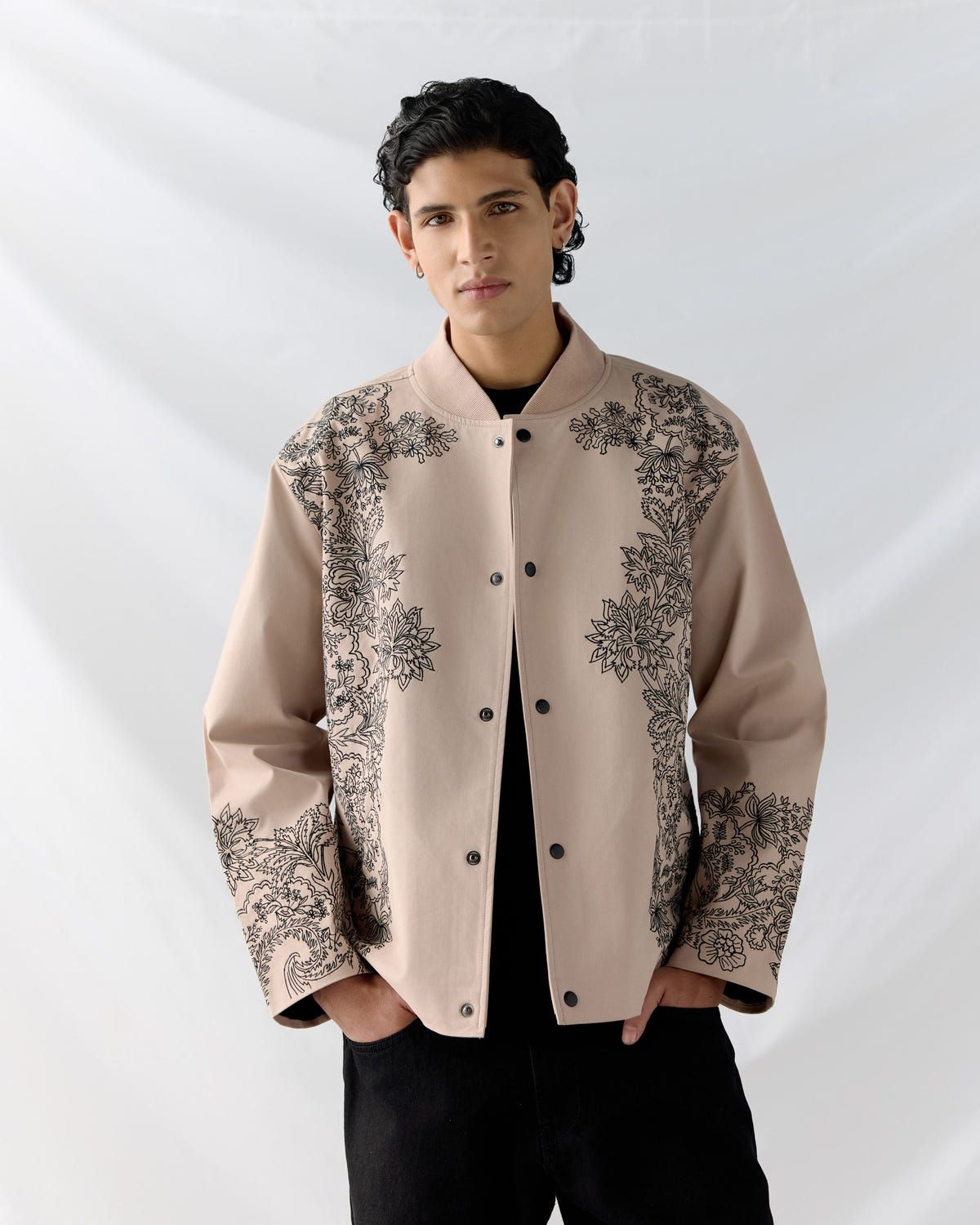 Elysian Bloom Embroidered Jacket - image 1
