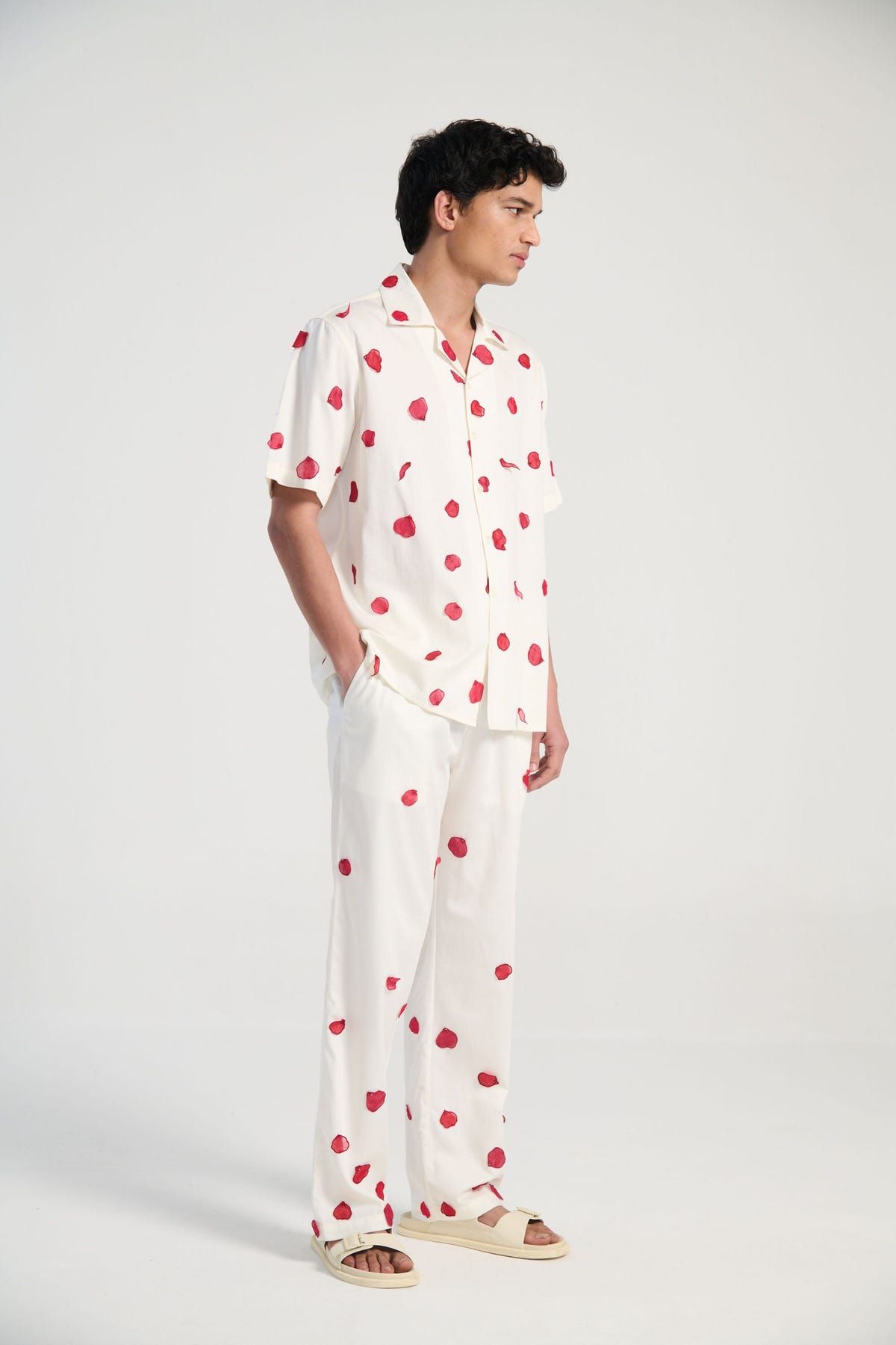 "Lover forever" hand embroidered Shirt - image 5