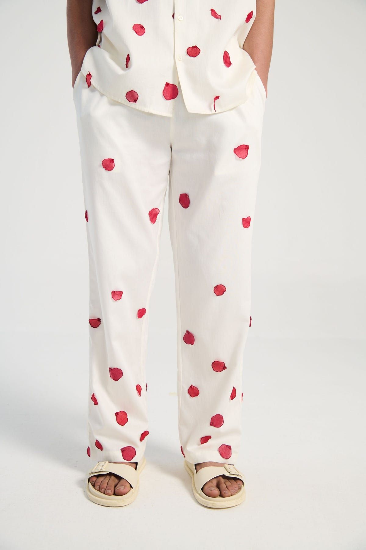 "Lover forever" hand embroidered Shirt - image 8