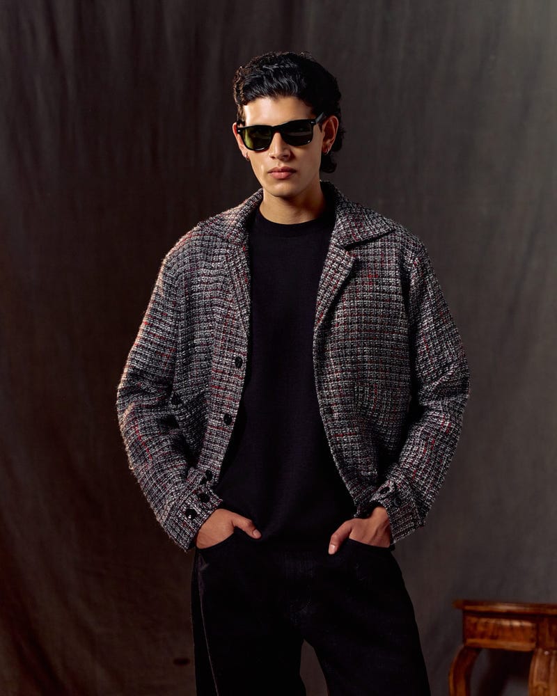 Midnight Jazz Tweed Jacket