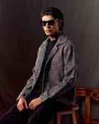 Midnight Jazz Tweed Jacket view 2