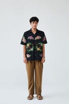 "Le Victoria" embroidered shirt view 1