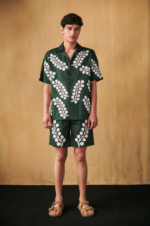 Perte D'ego — Mykonos Appliqué shirt