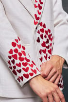 Amor Hand-Embroidered Blazer view 3