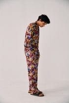 Spring bloom lounge pants view 3