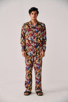 Spring bloom lounge pants view 4