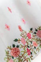 "Giardino" embroidered summer shirt view 4