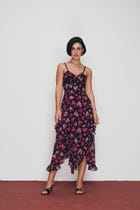 Midnight Hearts Ruffle Dress view 1