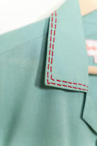 "Le crab" hand embroidered Shirt view 3