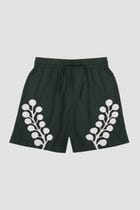 Mykonos appliqué shorts view 3
