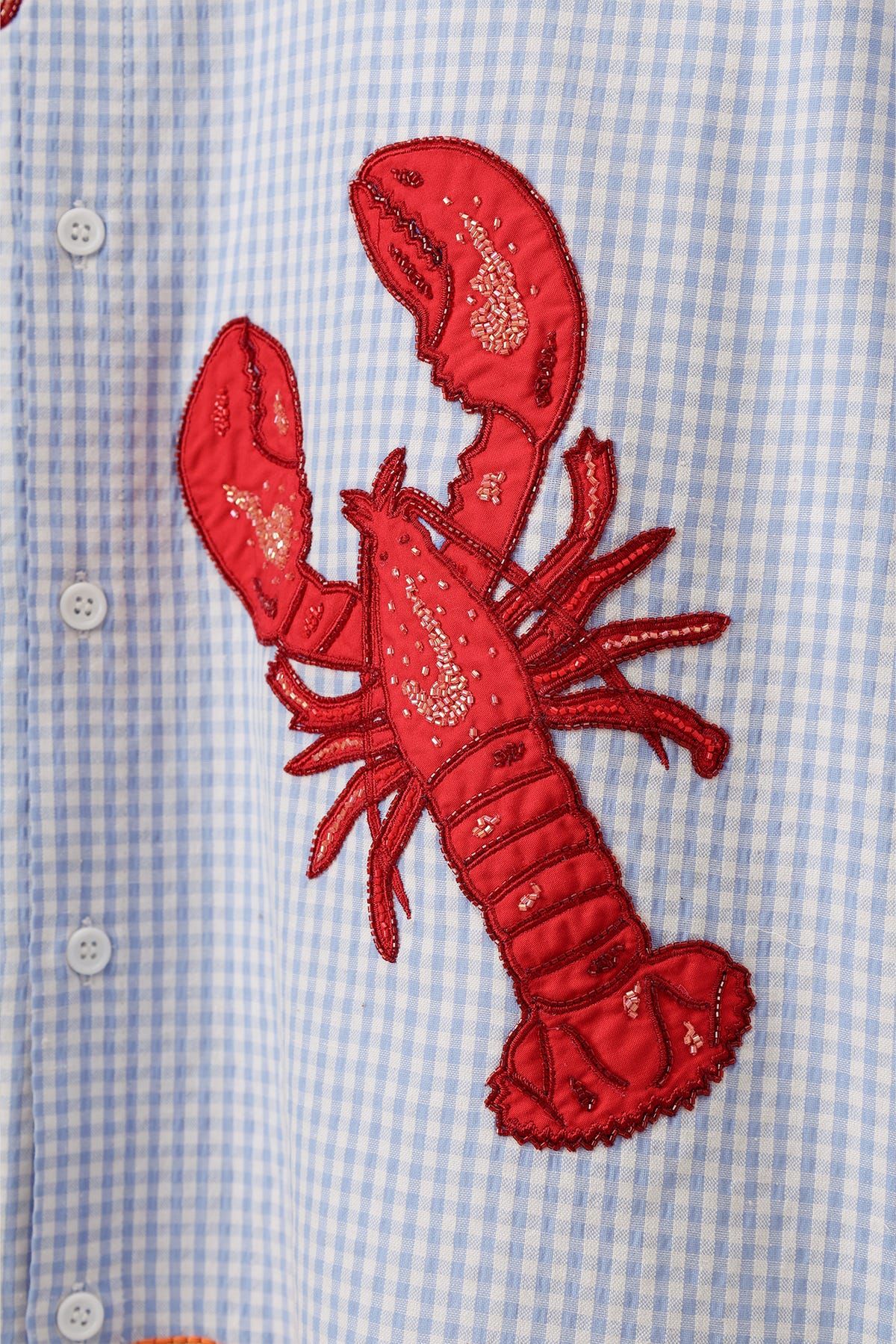 "Le Maine" hand embroidered Shirt - image 2