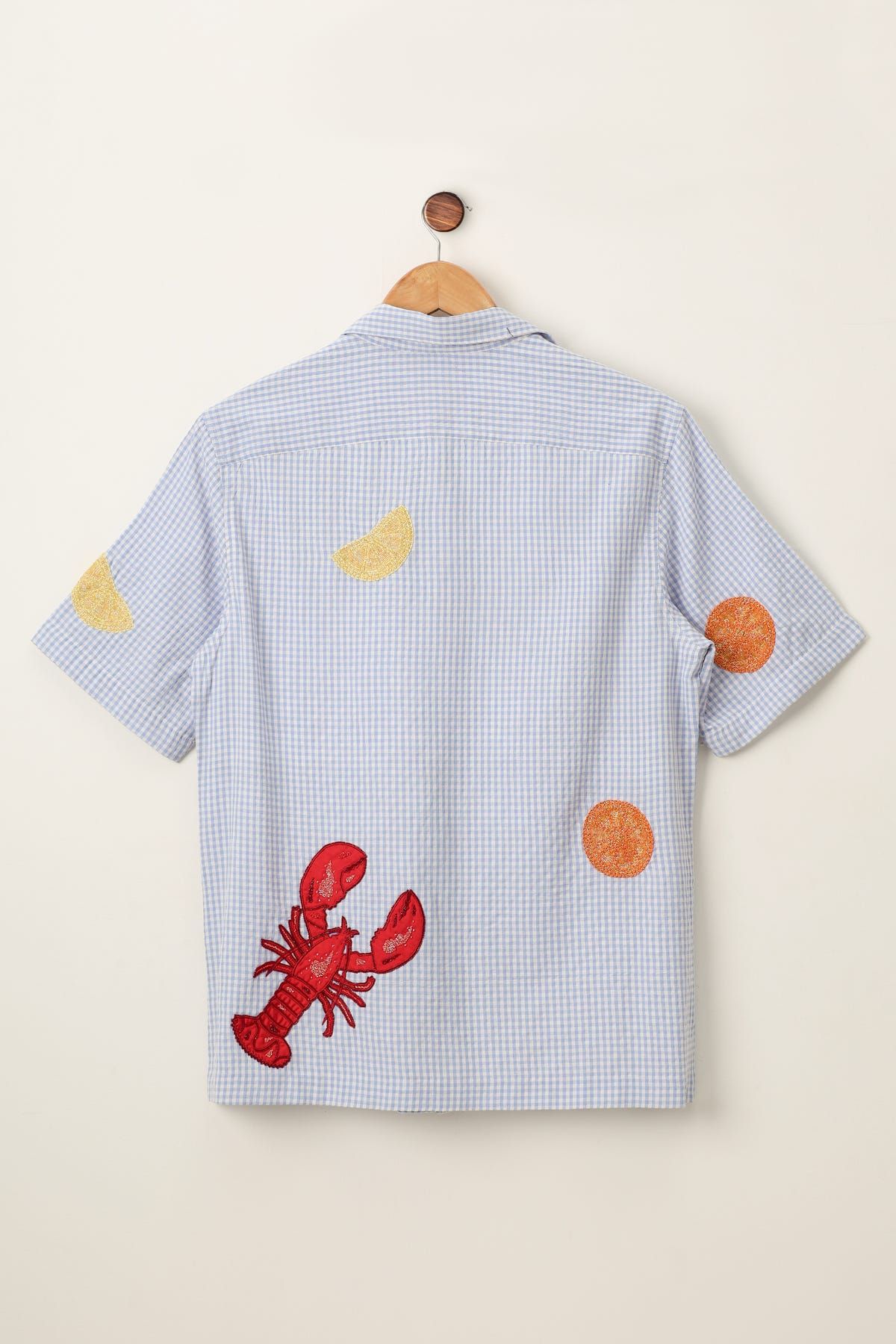 "Le Maine" hand embroidered Shirt - image 3