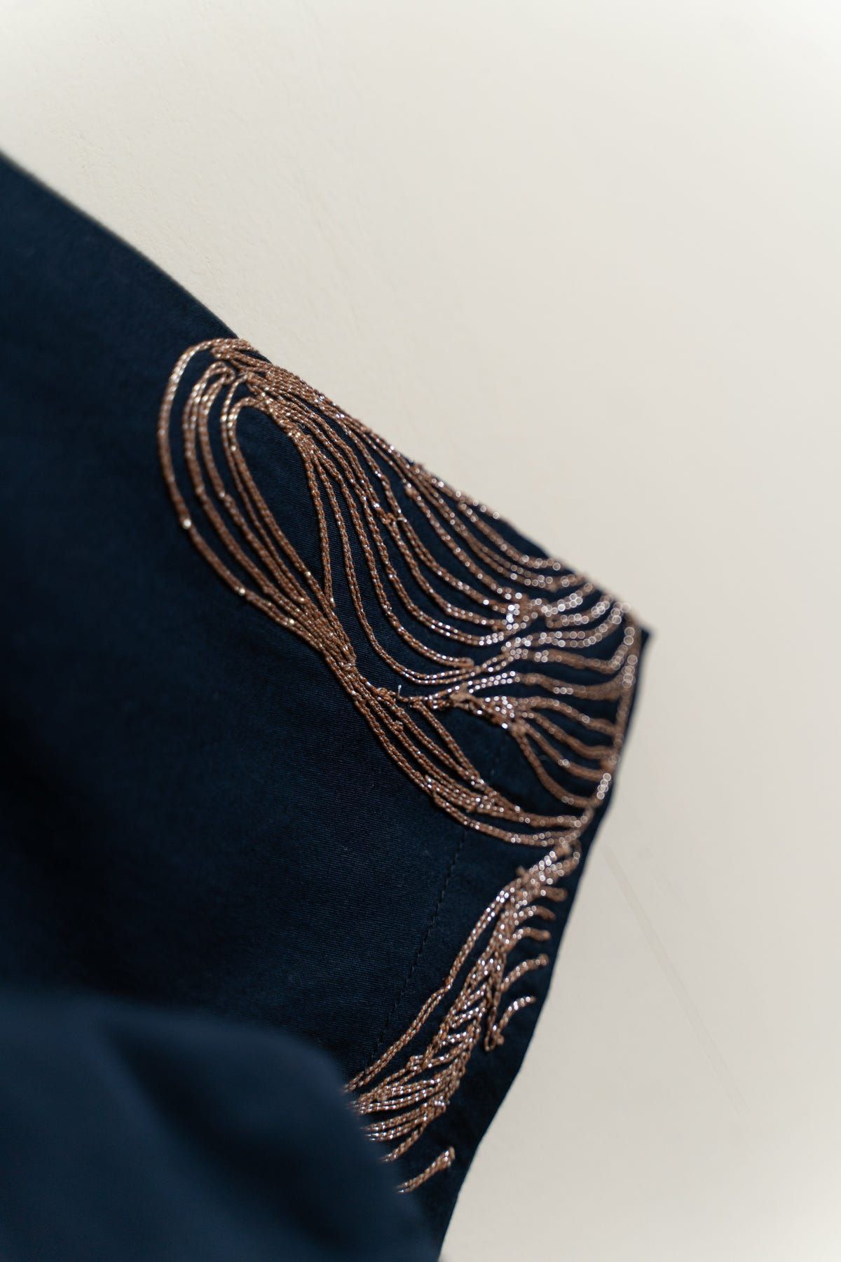 Abstract embroidered shirt - image 3