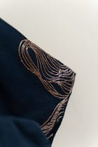 Abstract embroidered shirt view 3