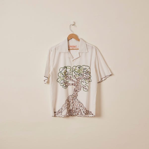 Perte D'ego — "Bonsai club" embroidered shirt