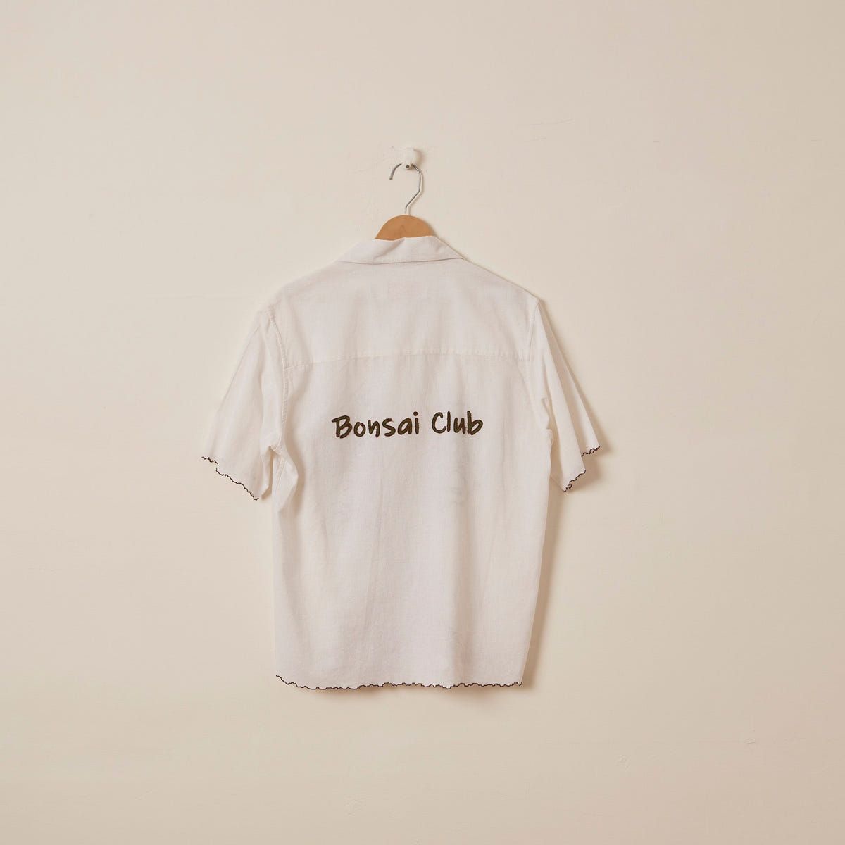 "Bonsai club" embroidered shirt - image 5